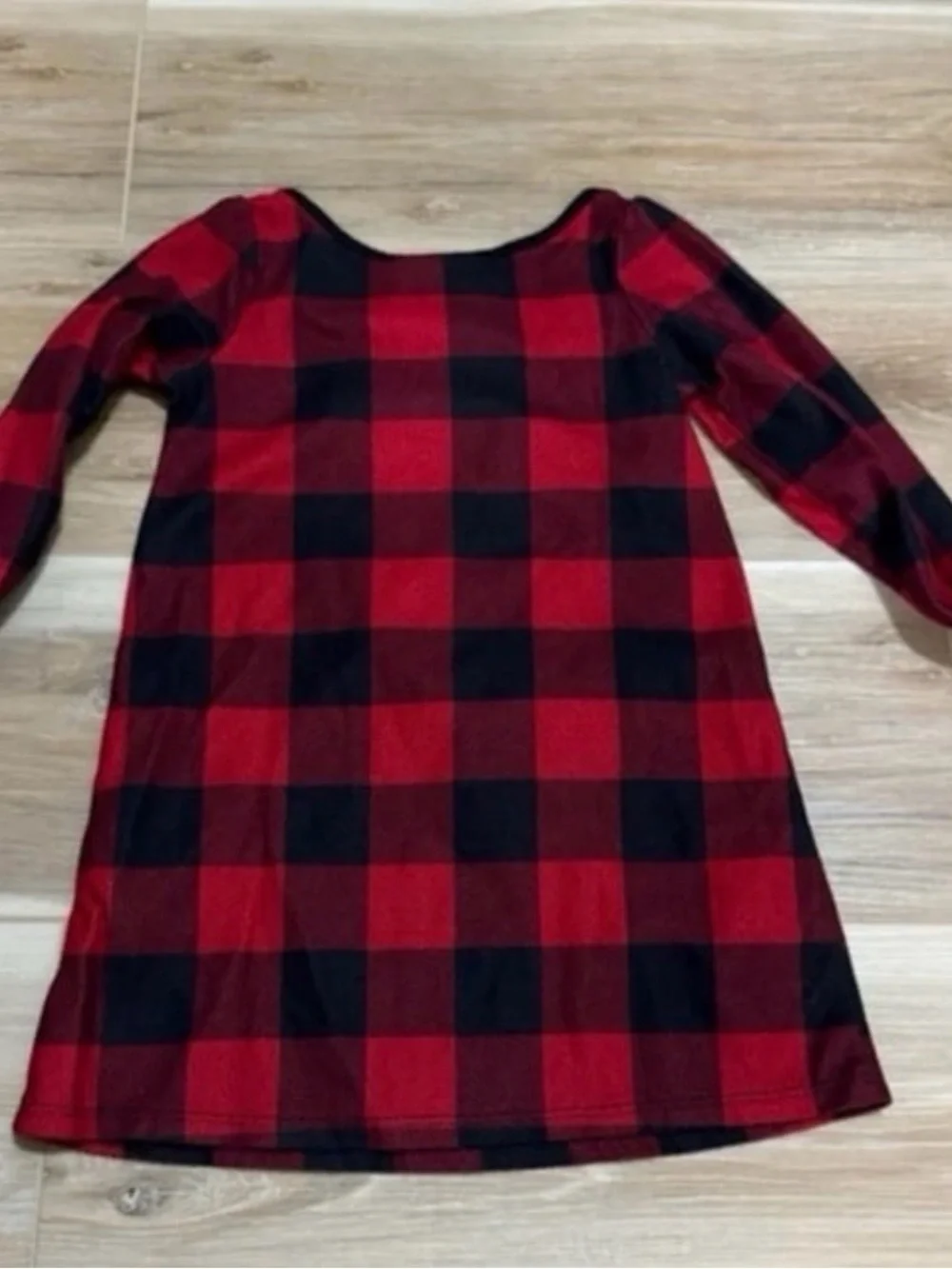 Buffalo check flannel pajamas